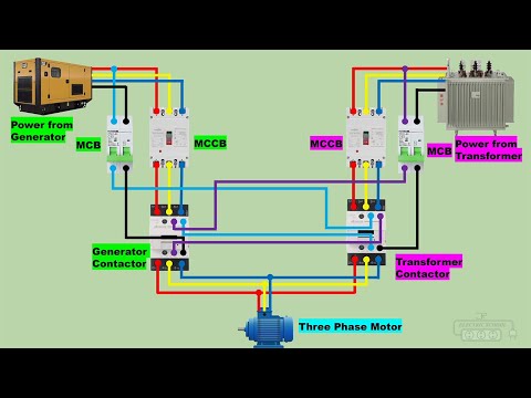 star delta power wiring connection 3 phase motor diagram