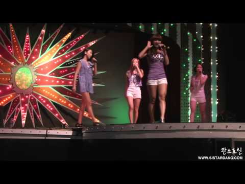 110807 부곡하와이 아이스 썸머 페스티벌 씨스타(Sistar) - Superstar