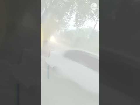 Bodycam shows police rescue baby from flooded car in Texas