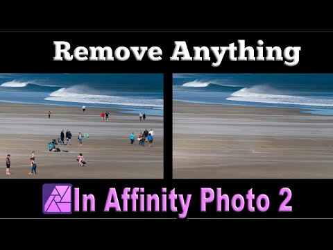How to remove anything in Affinity Photo 2