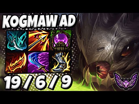 Kogmaw vs Samira [ ADC ] Lol Korea Master Patch 12.22 ✅