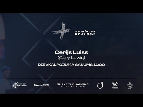 "No mīnusa uz plusu" ar Geriju Luisu (Gary Lewis) | 11.00 | 05.10.2025