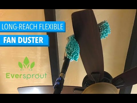 1270 Foldable Multipurpose Microfiber Fan Cleaning Duster for Quick and Easy Cleaning