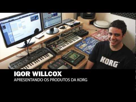 Igor Willcox apresenta os produtos da KORG