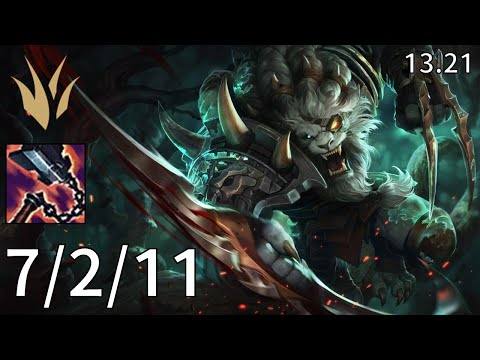 Rengar Jungle vs Morgana - EUW Diamond | Patch 13.21