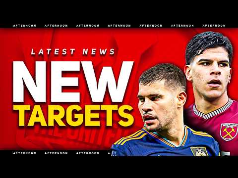 200 Mil Midfield SPEND! Man United Transfer News