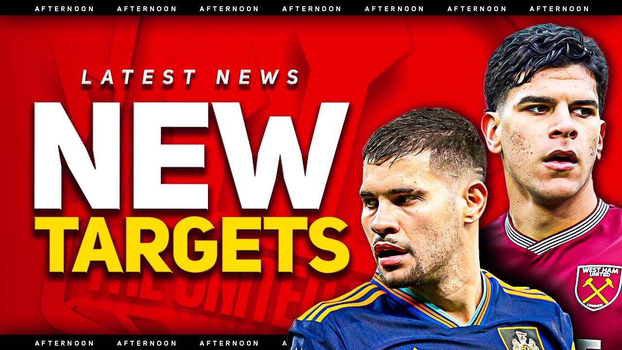 200 Mil Midfield SPEND! Man United Transfer News