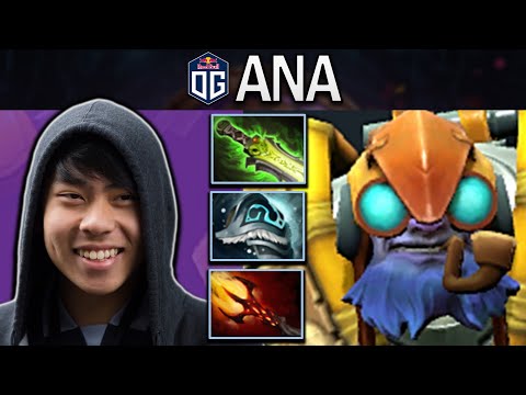 OG.ANA SMURF TINKER WITH SHIVA'S - DAGON - DOTA 2 7.31 GAMEPLAY