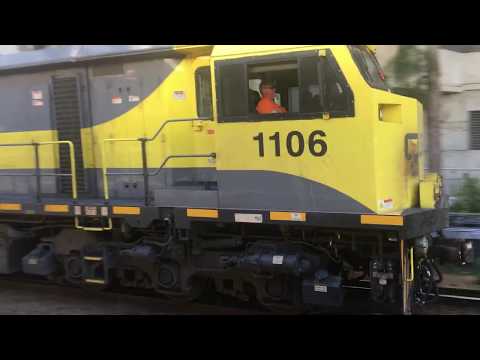 LTS Leo’s Train spotting QUBE 1106 and 1105 on run 4112 to Port botany
