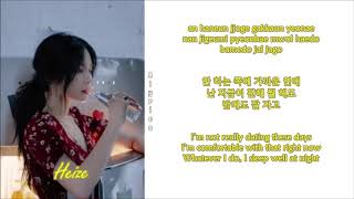 Heize - SHE’S FINE (Rom-Han-Eng Lyrics)