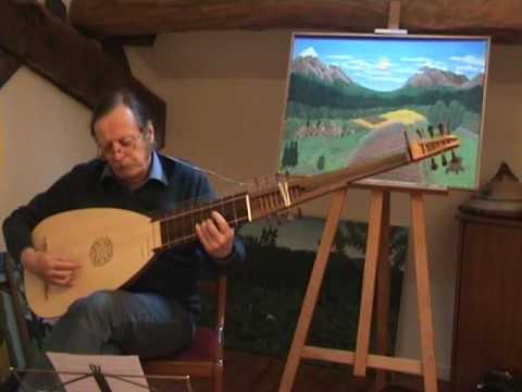 Alessandro Piccinini - Corrente VI L'Alemana - Theorbo - Théorbe - Lute - Luth