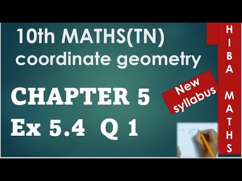 10th maths chapter 5 exercise 5.4 question 1 tn samacheer hiba maths