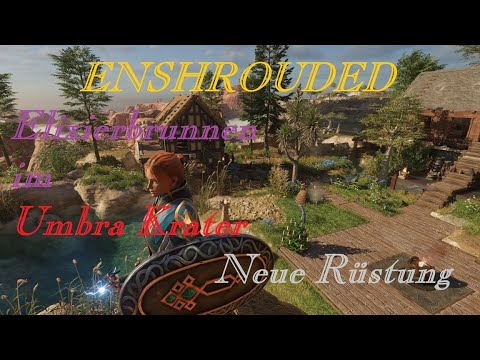 Enshrouded Part 62 Elixir Well in Umbra Crater Boss Fight Brood Monstrosity New Armor