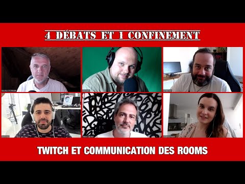 4 débats et 1 confinement - Poker et débats #4 Twitch et communication des rooms