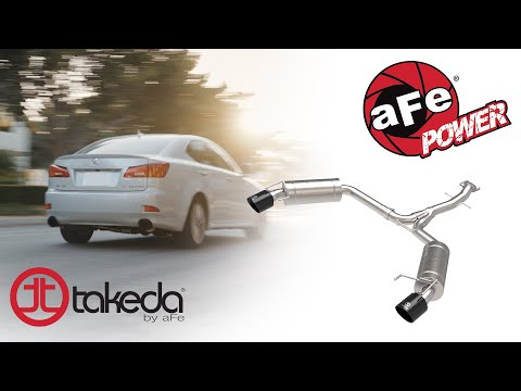 aFe Lexus IS250 / IS350 V6 Takeda Axle-Back Exhaust System