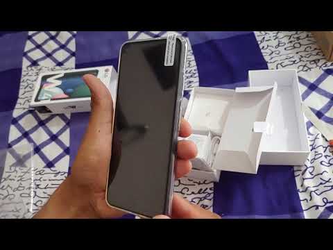 LG W41 4/64 blue color unboxing video