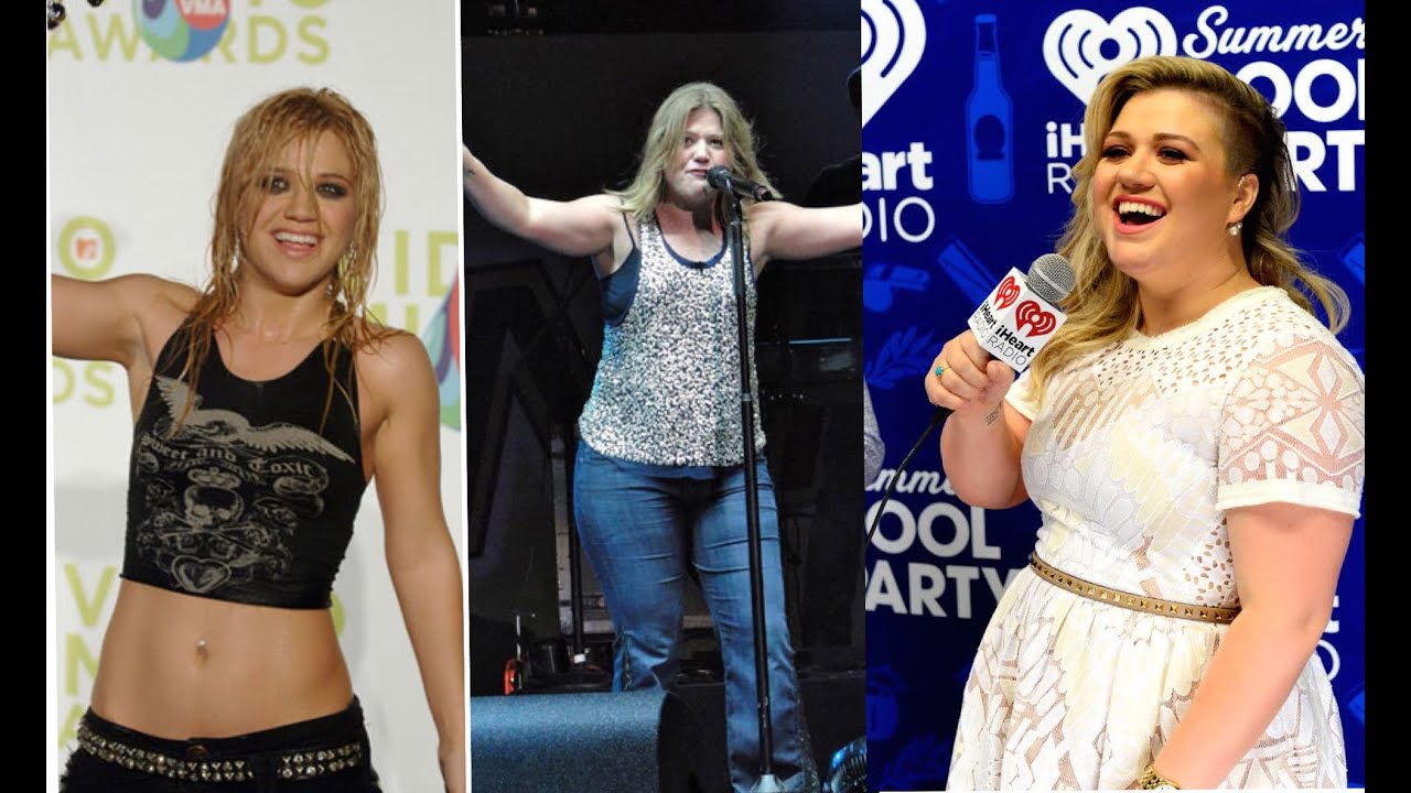 Kelly Clarkson weight gain transformation 2009 -2015