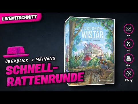 THE RATS OF WISTAR - Board game - The pile is awesome