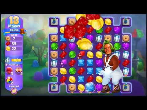 Willy Wonkas Sweet Adventure Level 46 - NO BOOSTERS 🍫 | SKILLGAMING ✔️