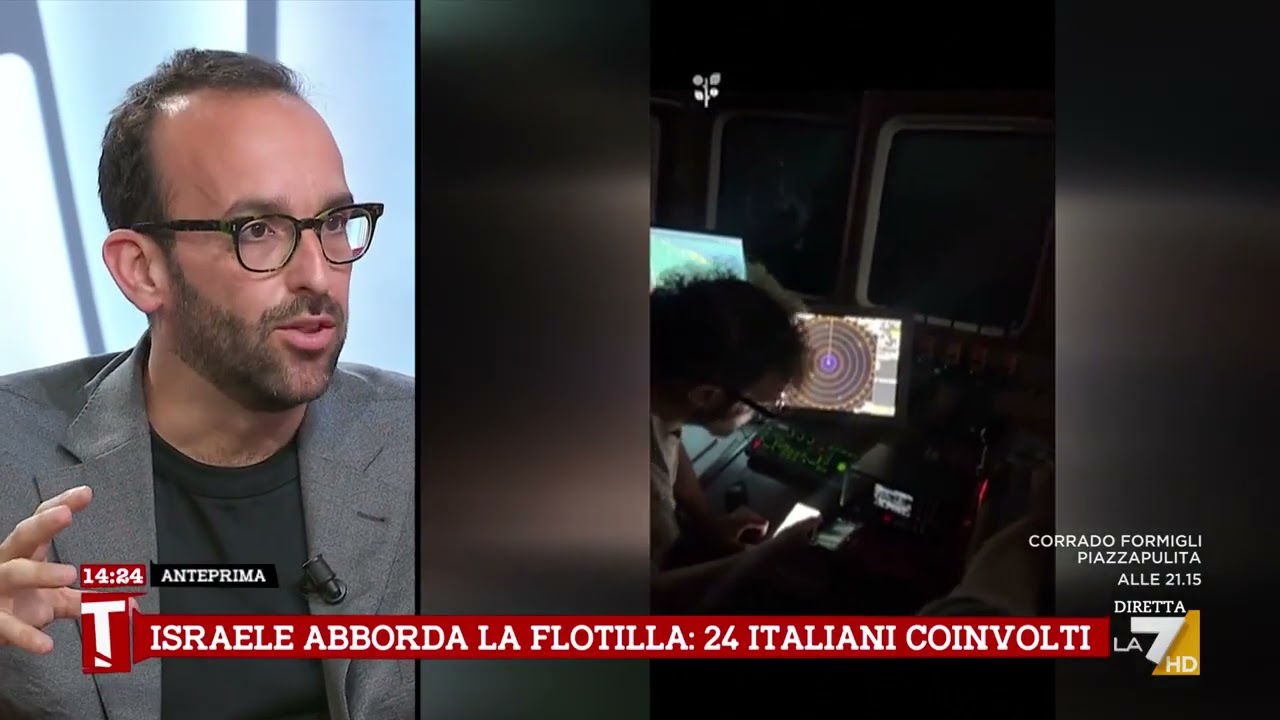 Flotilla II, Cerasa: "Diversa postura del governo italiano"