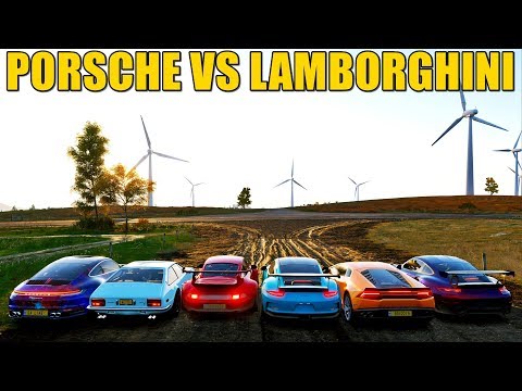 CHANNEL IS BACK WITH EVERYTHING - DEATH PITCH - PORSCHE VS LAMBORGHINI - FORZA HORIZON 4 - GAMEPLAY