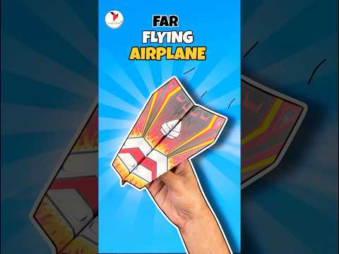 How to Make a Fast and Far Flying Paper Plane 🤩