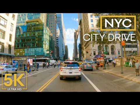 5K City Drive from Upper West Side to Dumbo, Brooklyn - Immersing into New York City Busy Life