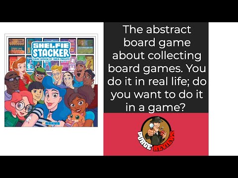 Shelfie Stacker by Purge Reviews: A game for gamers by gamers about gaming?