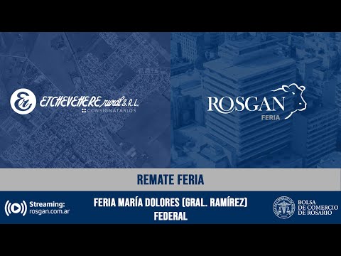 G.RAMIREZ (ENTRE RÍOS) - FERIA MARIA DOLORES  - 09/04/2024 - 14:30hs