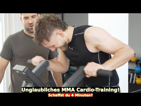 MMA Cardio-Training: Schaffst du 4 Minuten auf dem Airdyne Bike?