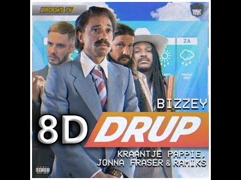 [8D]  Bizzey - DRUP ft. Kraantje Pappie, Jonna Fraser & Ramiks