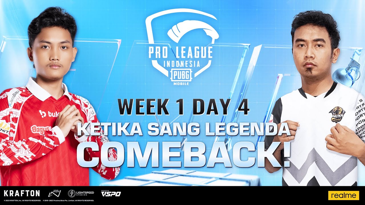 [ID] 2023 PMPL Indonesia W1D4 | Spring | KETIKA SANG LEGENDA COMEBACK!