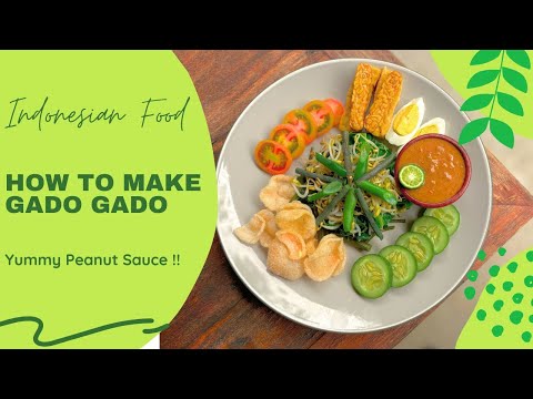 Indonesian food || Gado Gado