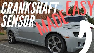 Chevy Camaro Crankshaft Position Sensor Location & Replacement (2010-2015) | GM 3.6L V6 Fix