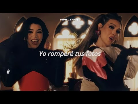 Thalia, Kenia Os - Para No Verte Más | Letra + Video