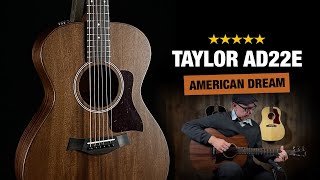 Video thumbnail for Taylor AD22e American Dream - How Does it Sound? by Acoustic Letter