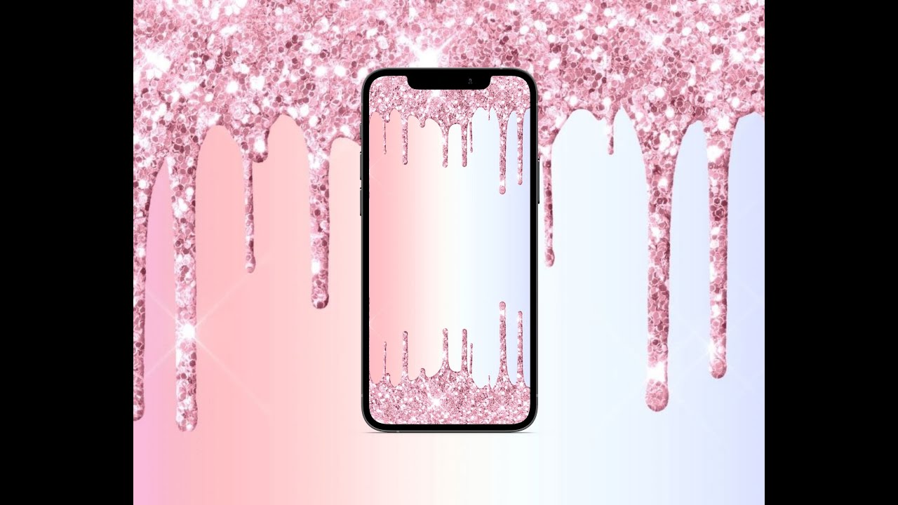 Blush Pink Glitter digital paper | luxury iPhone wallpaper | TikTok | Instagram Story beautiful