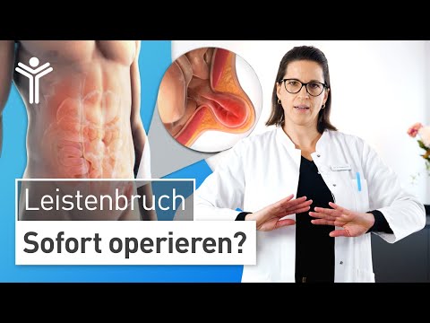 Leistenbruch: Symptome & Behandlung | Leistenhernie SOFORT operieren? 🚑