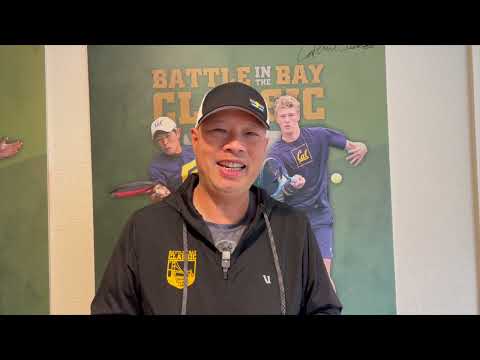 BATTLE IN THE BAY CLASSIC MEN'S FINALS CARL EMIL OVERBECK CAL VS LUI MAXTED TCU