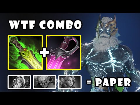 WTF Zeus Play Mid with Insane Magic Buff Combo | Dota 2 Gameplay 7.40