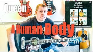 Queen - A Human Body - Acoustic Guitar Lesson Roger Taylor Songs B Side Play The Game