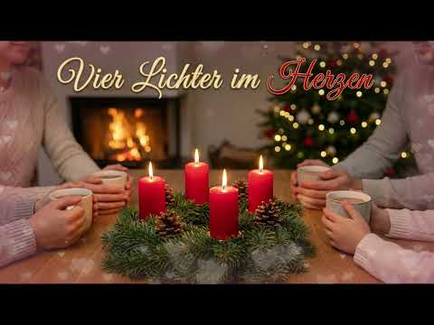 ❤️ Vier Lichter im Herzen –  🎄 Ein musikalischer Weihnachtsgruß zum 4. Advent 🕯️🕯️🕯️🕯️