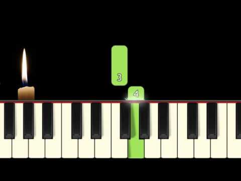 Nu tändas tusen juleljus - (Slow with piano fingerings)