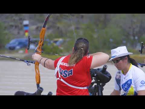 Erin Mickelberry Shooting Archery Arizona Cup 2019