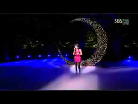 081207 E511 SBS Inkigayo Baek Ji Young - Like Being Hit By A Bullet 130210