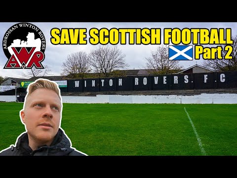 Scottish Football's Biggest Issue - Interviewing the manager at Ardrossan Winton Rovers FC