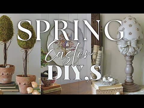 ￼ DIY air dry clay Easter projects ￼￼