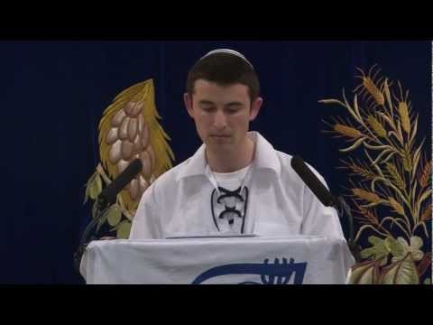 Yom Ha'atzmaut 2011 - Michael Rainsbury, Mazkir Bnei Akiva