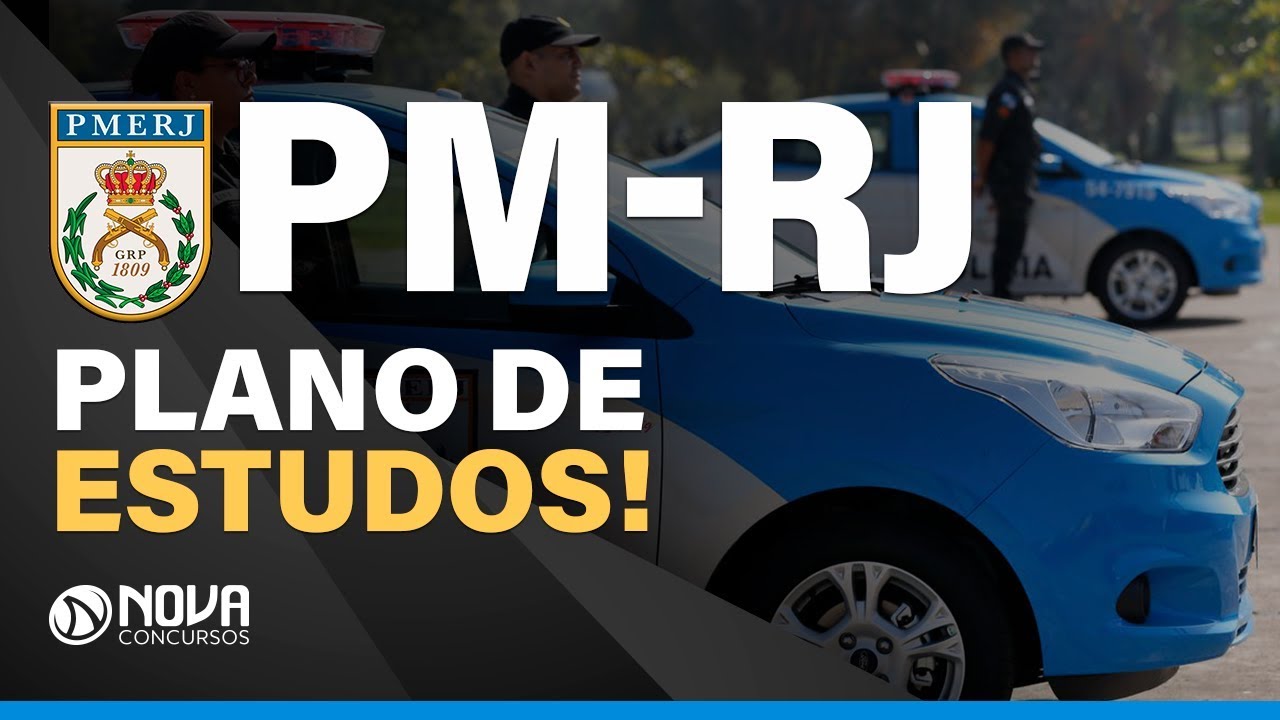 PM-RJ - Plano de Estudos