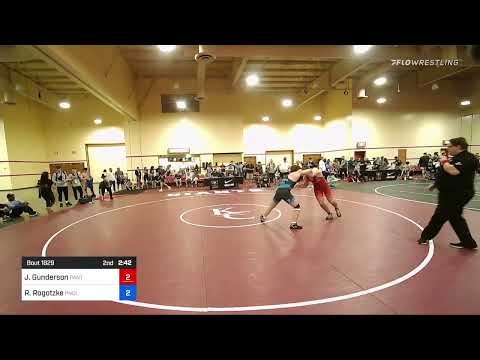 86 Kg Consi Of 16 #2 - John Gunderson, Panther Wrestling Club RTC Vs Ryder Rogotzke, Pinnacle Wres